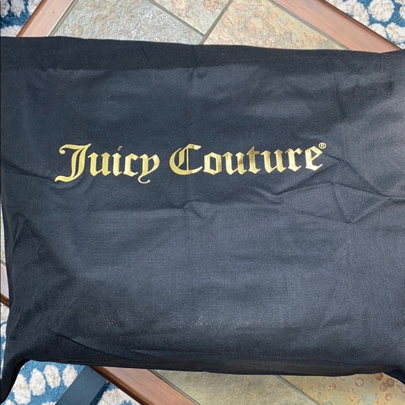 Juicy Couture Palm Springs Straw/Leather Tote NEW - Picture 12 of 15